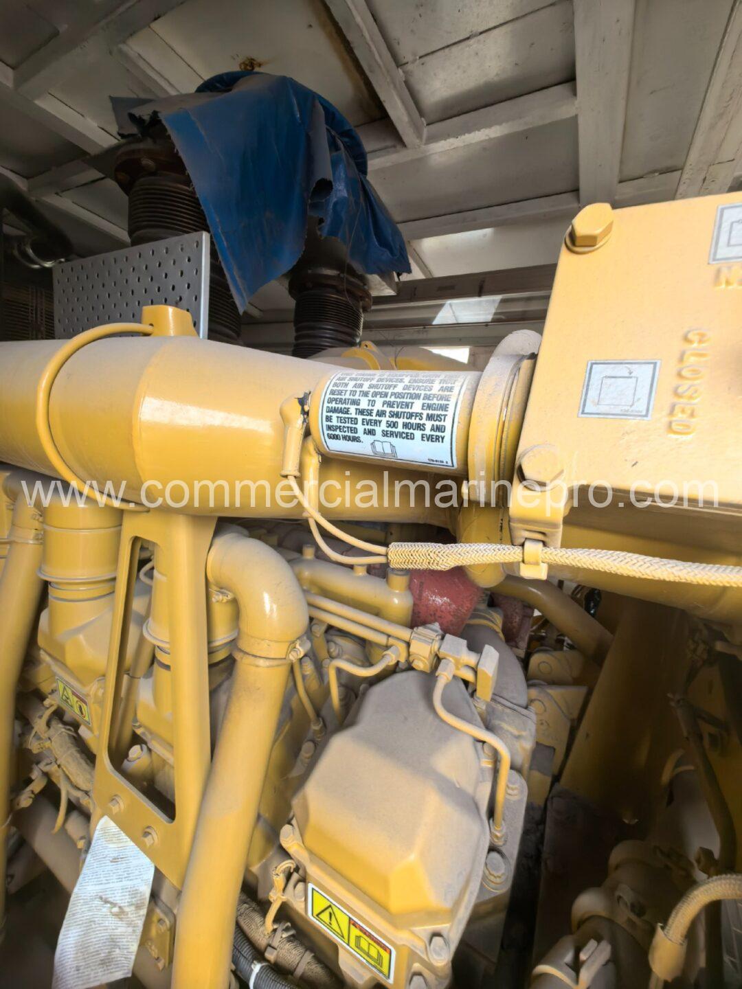 Single CAT 3512B Genset 1200KW