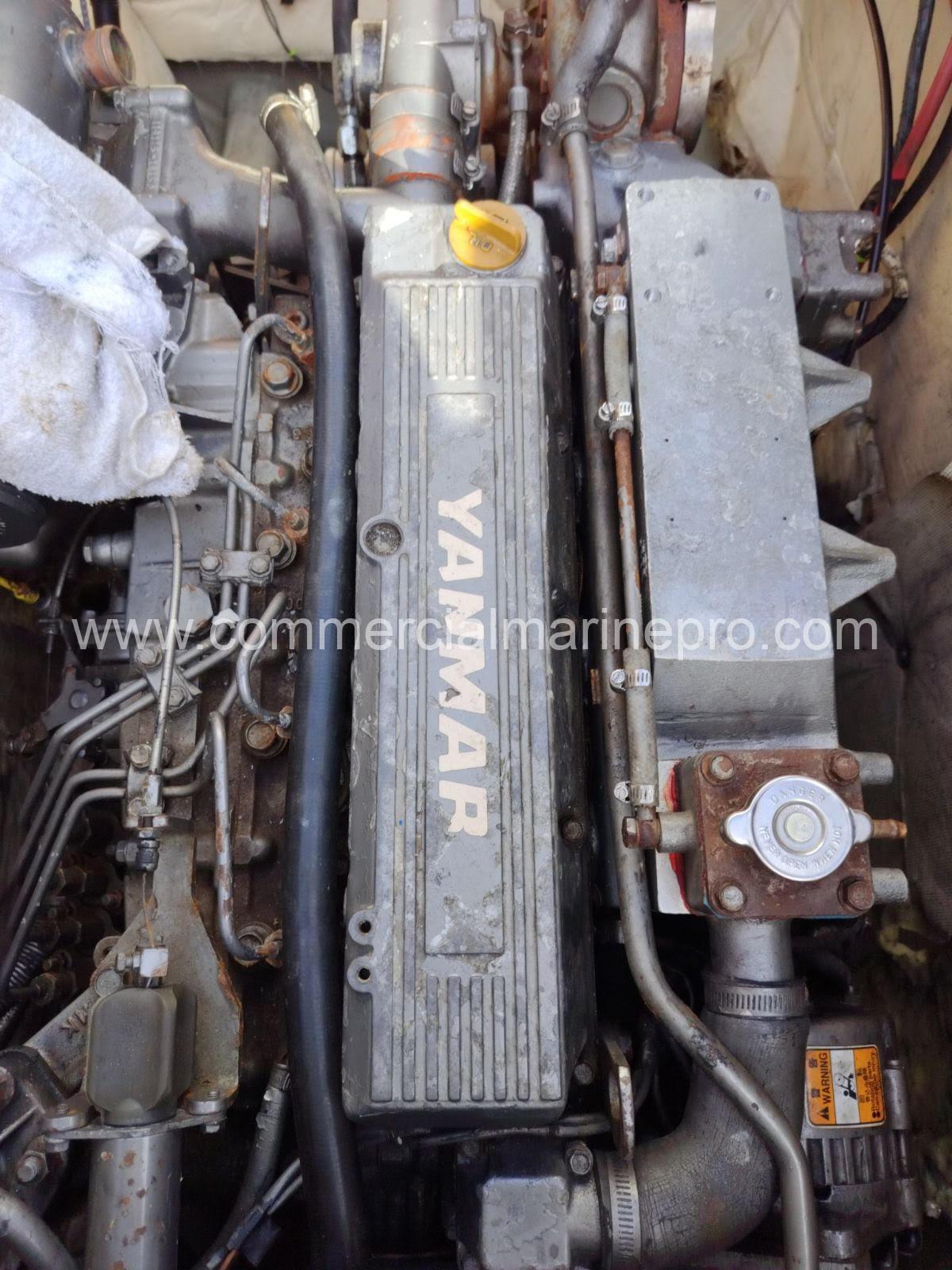 Yanmar 4LHA DTE Marine Engines with ZF68V trans