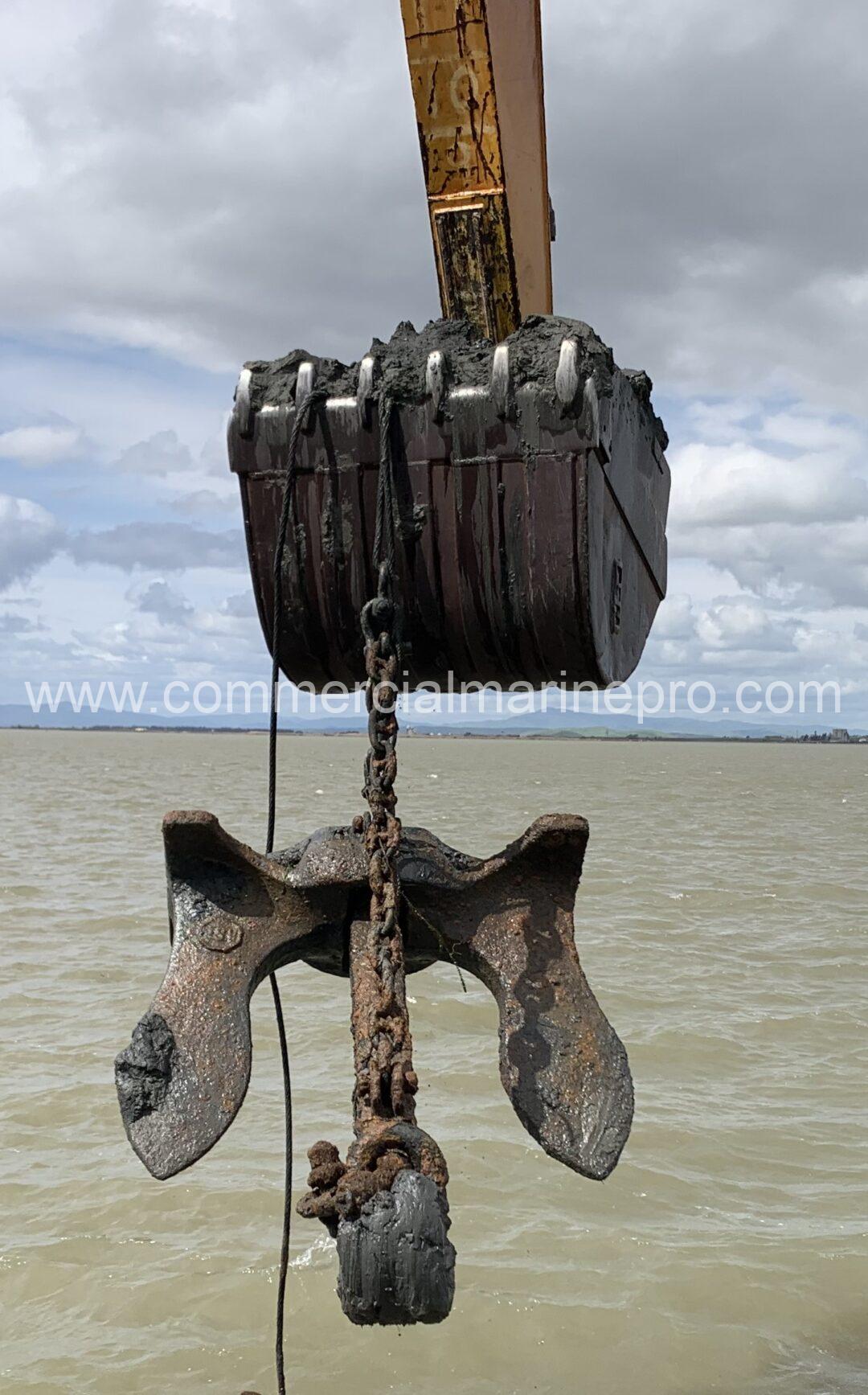 Pair 9,000 pound Danforth Cast-iron Anchors