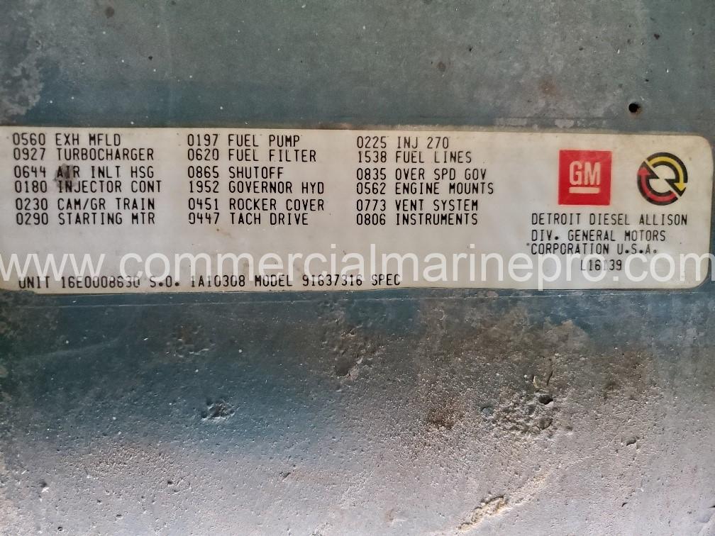 Detroit Diesel Rebuilt Marine 16V149T - Image 4