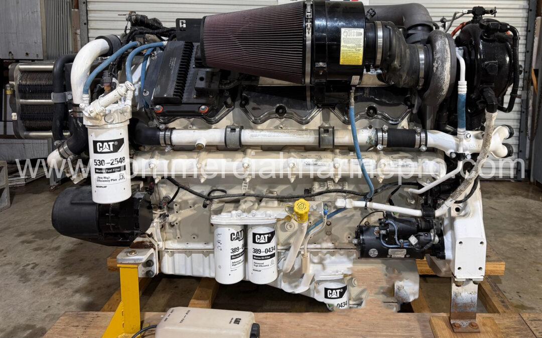 Pair CAT C32 Marine Engines - Running take outs - Image 2