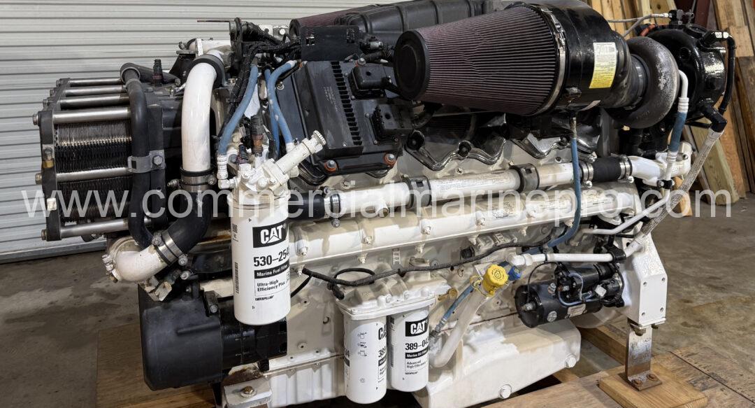 Pair CAT C32 Marine Engines - Running take outs - Image 3