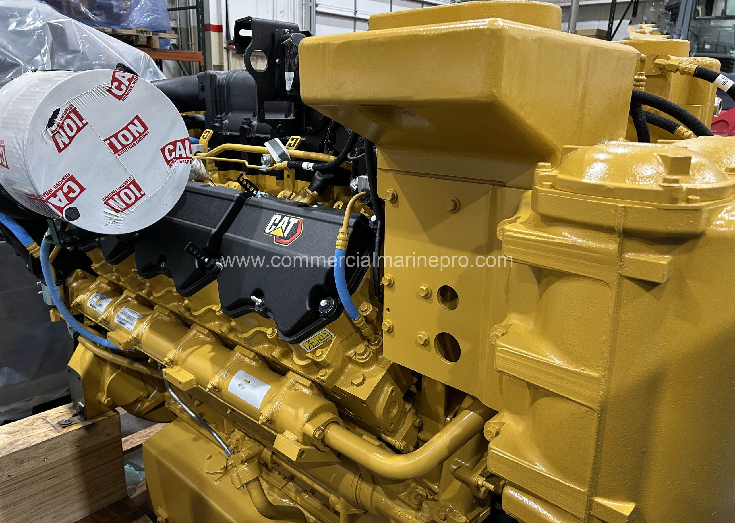 Pair CAT C32 Marine Engines - 1300hp @ 1800 RPM
