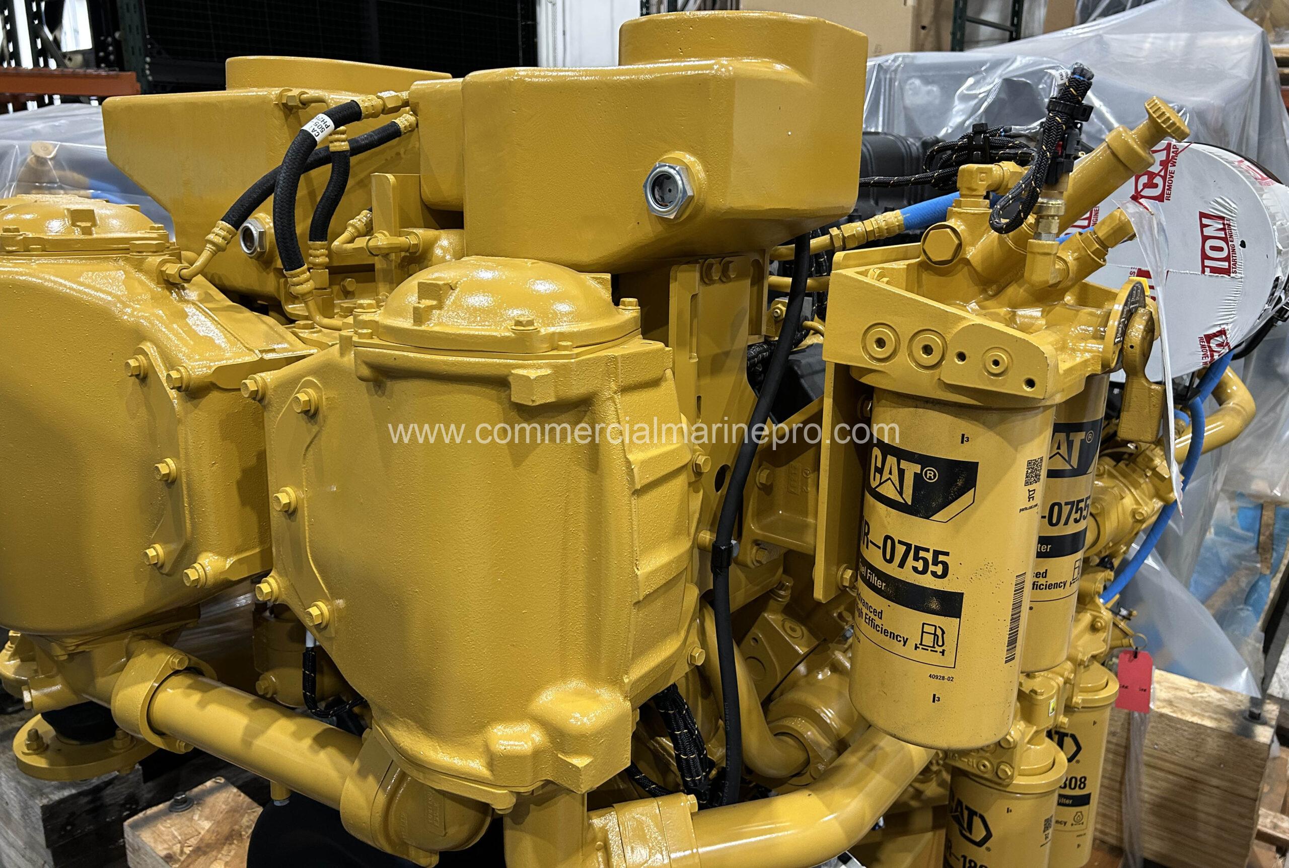 Pair CAT C32 Marine Engines - 1300hp @ 1800 RPM