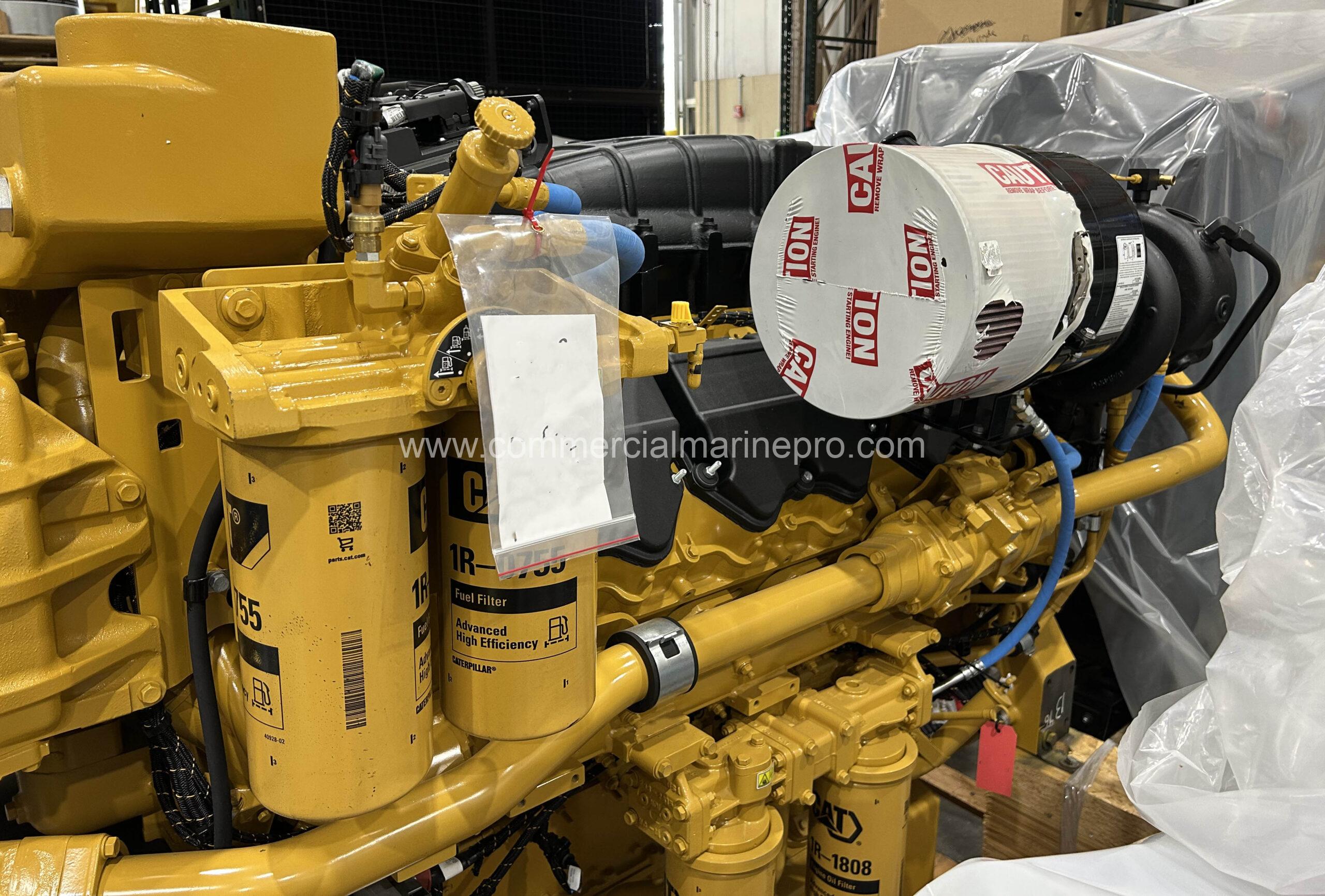 Pair CAT C32 Marine Engines - 1300hp @ 1800 RPM