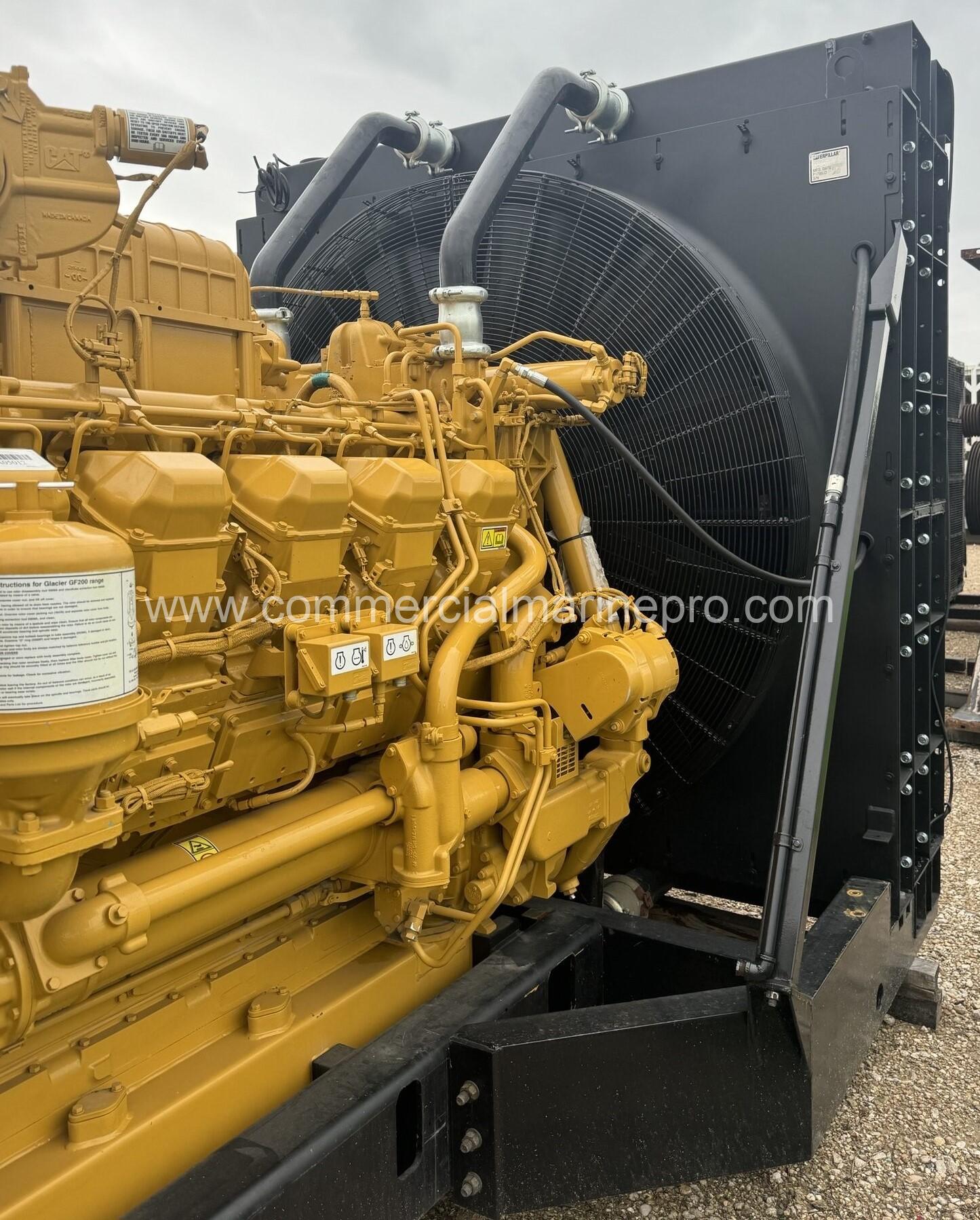 Single Cat 3512C 1365KW Tier 2 Diesel Generator Set Rebuilt