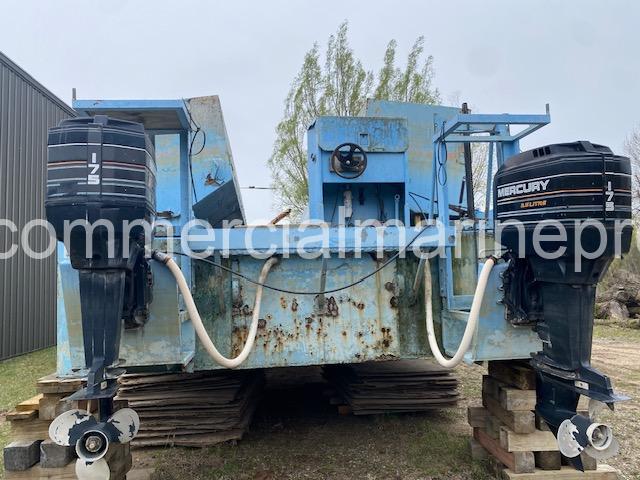 2004 Truckable Barge with Outboard Motors - Image 4