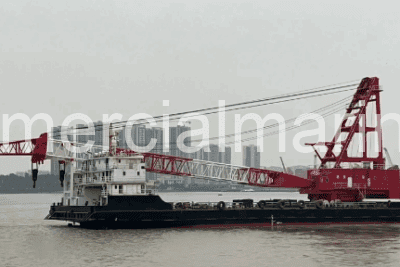 350T Lifting Capacity Fully Revolving Floating Crane Vessel
