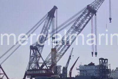 Coastal 2600-ton A-frame Derrick Crane Vessel