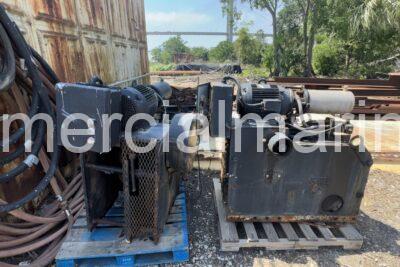 (2) Nabrico Electric Hydraulic 60-ton Winches