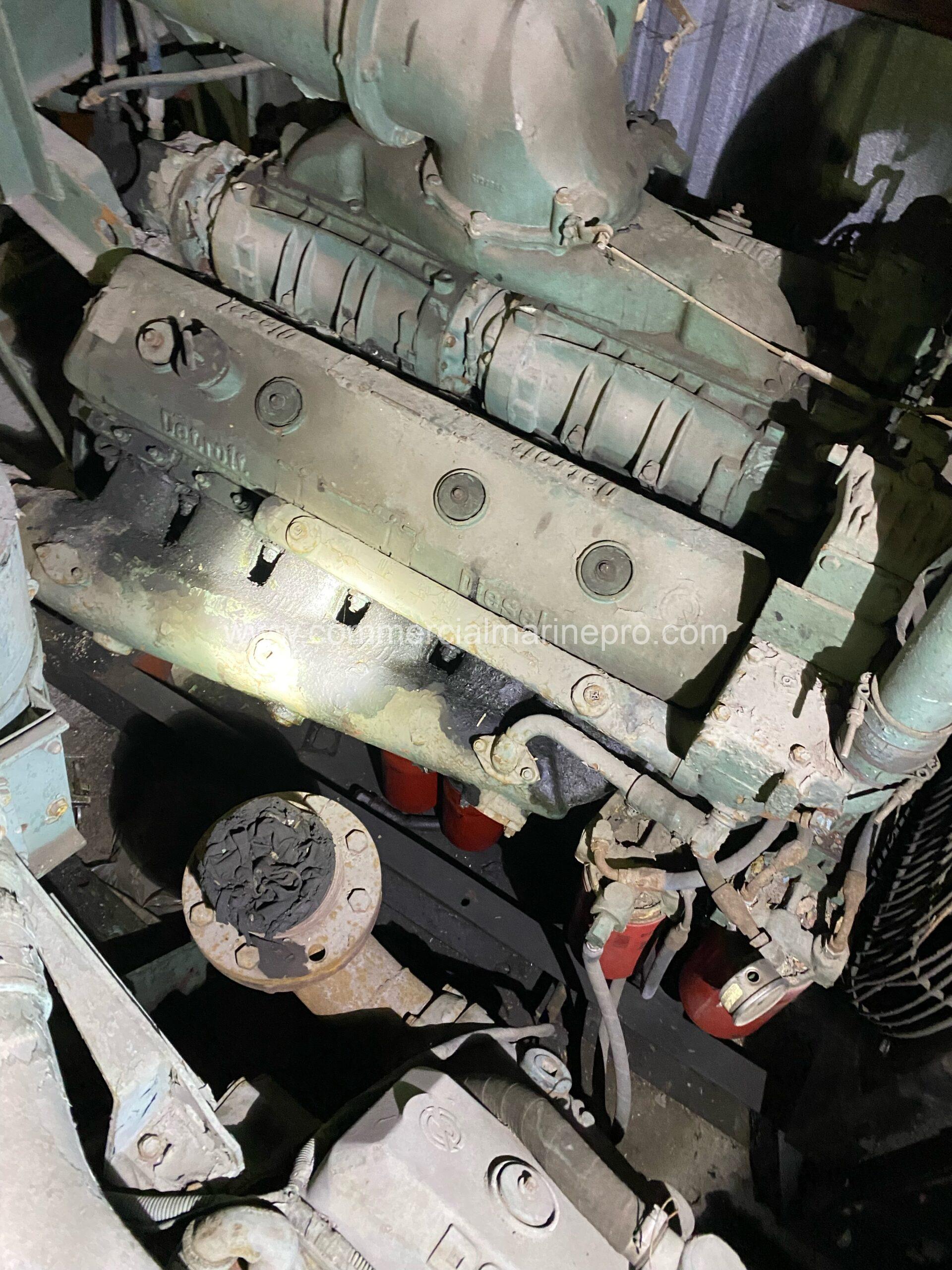 Detroit Diesel 12V71Na Marine Power Unit Motor