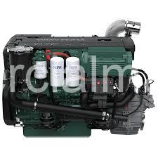 (2) Volvo D4-175 Marine Engines