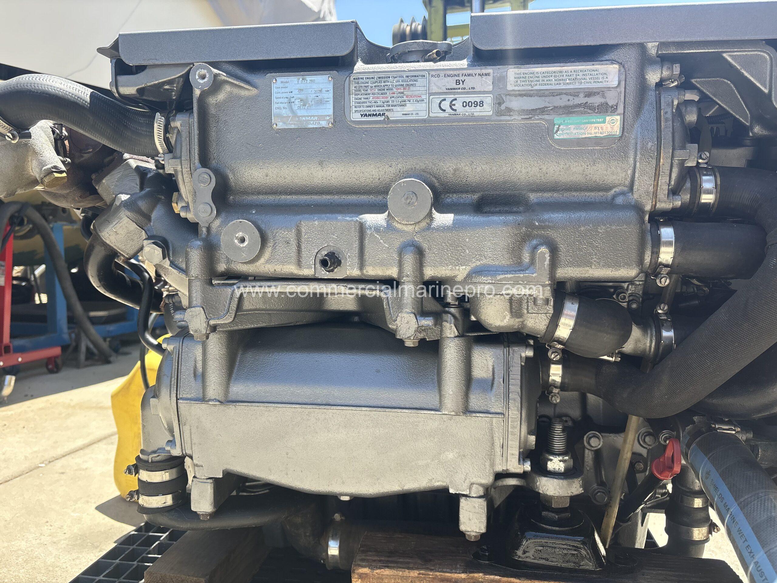 Yanmar 6by2 260 Marine Engine - REBUILT
