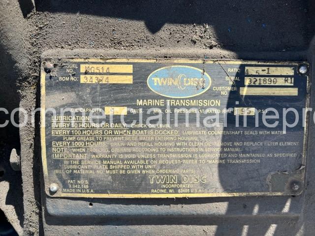 (2) Twin Disc 514 Gears Ratio 4.5:1 - Image 5