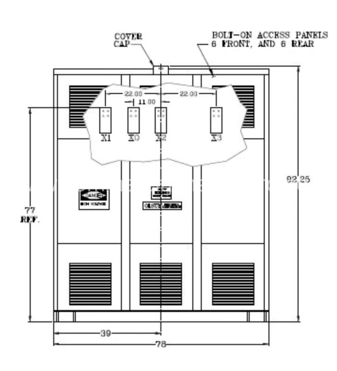 1600 KVA Double Wound Transformer