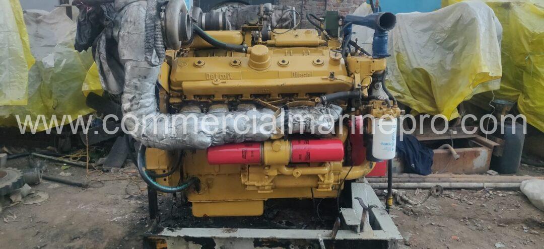 Pair Detroit 12v71TI Engines