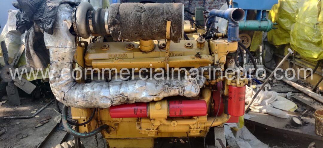 Pair Detroit 12v71TI Engines