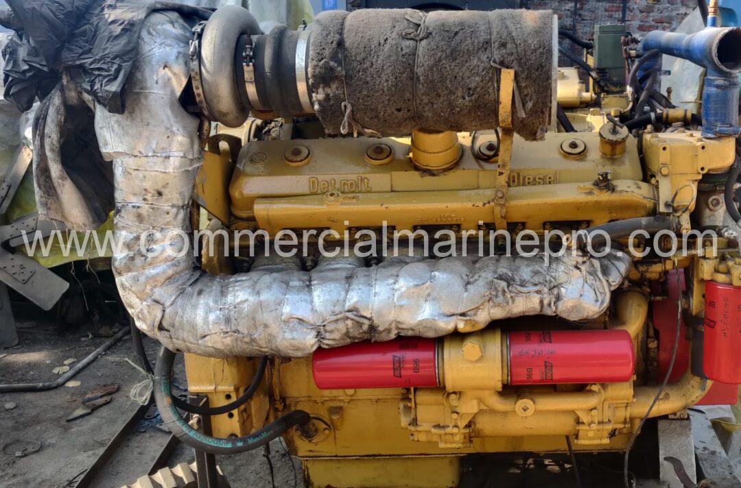 Pair Detroit 12v71TI Engines