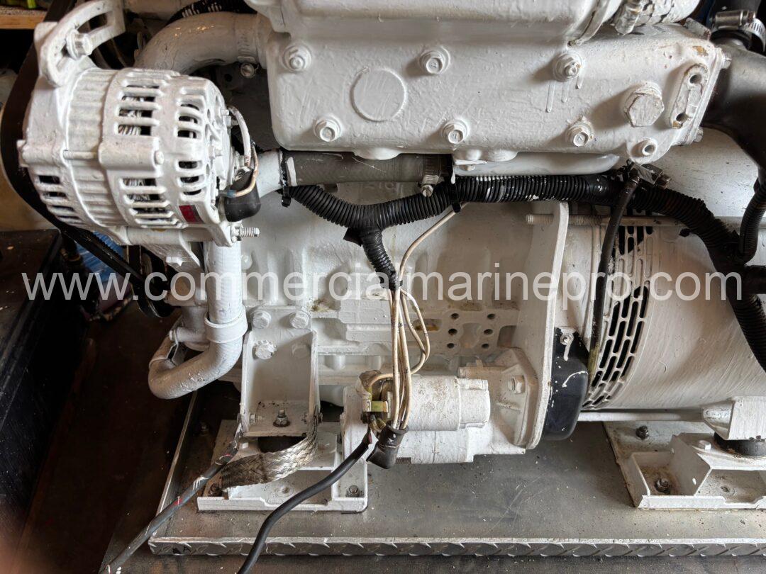 Single Kohler 16.9KW Marine Generator