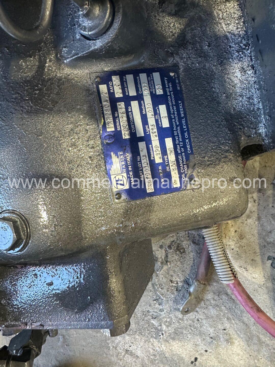 Pair Yanmar 6CXM Marine Propulsion Engines