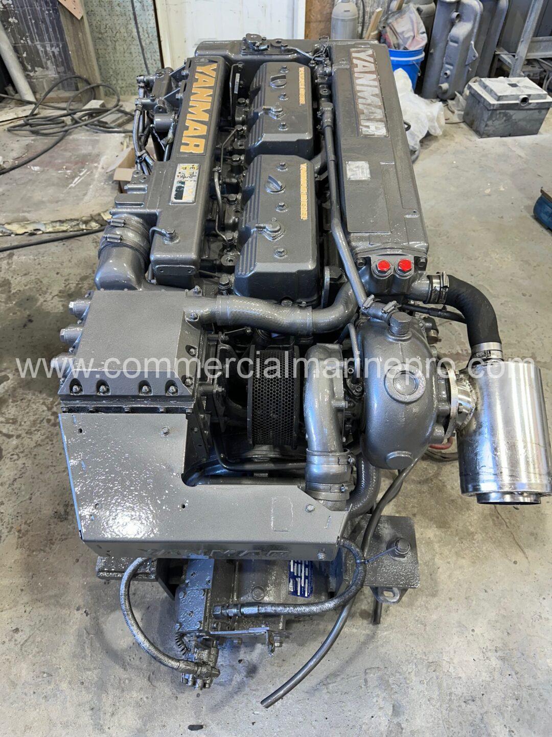 Pair Yanmar 6CXM Marine Propulsion Engines