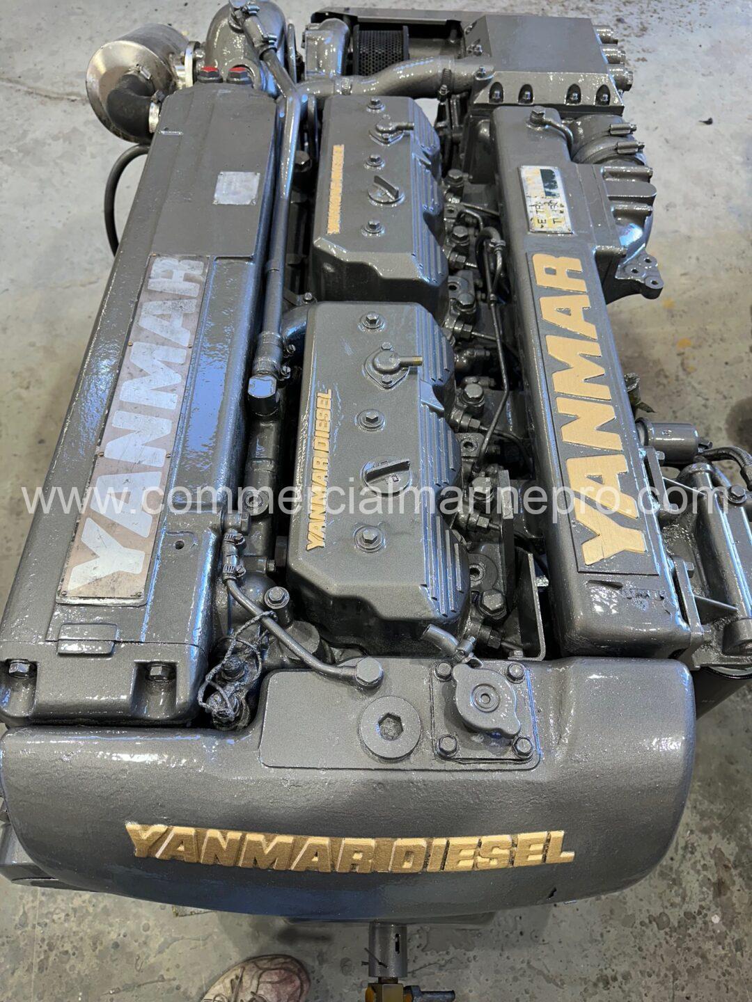 Pair Yanmar 6CXM Marine Propulsion Engines