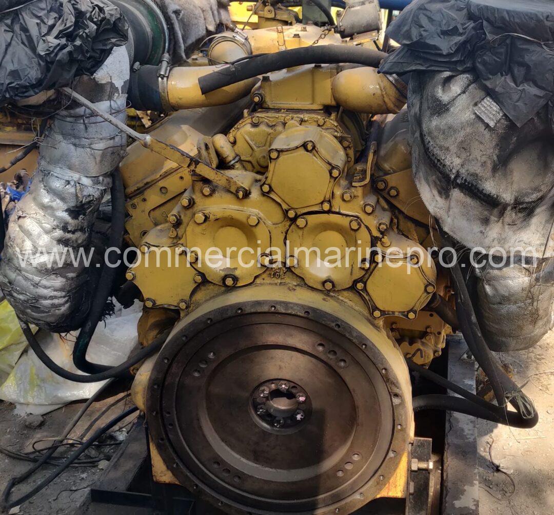 Pair Detroit 12v71TI Engines