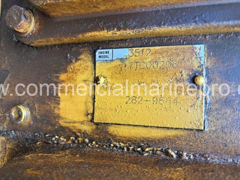 (2) CAT 3512B Marine Engines - 20,000 hours - Tier 2 - Image 6