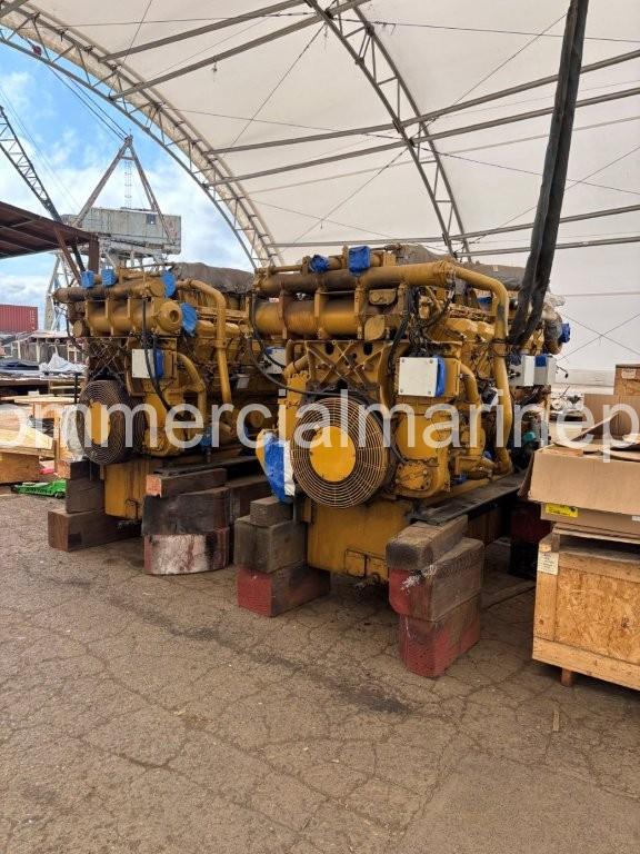 (2) CAT 3512B Marine Engines - 20,000 hours - Tier 2