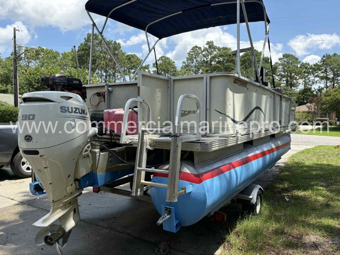 '06' 24ft Pontoon Boat - Image 11
