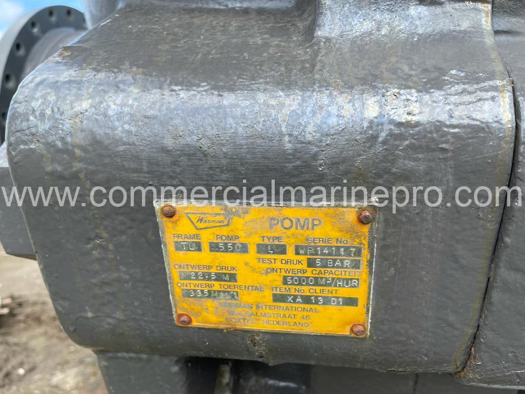 Warman 550L Dredge Pumps