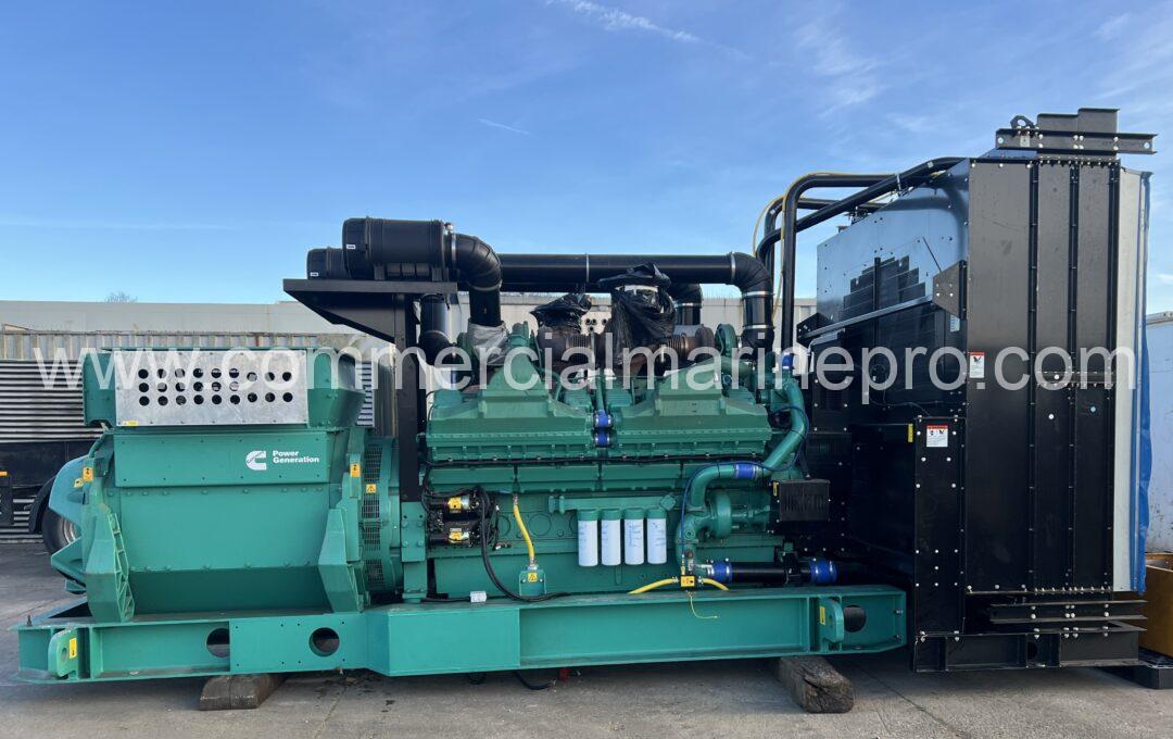 (3) Cummins QSK60 Diesel Generators