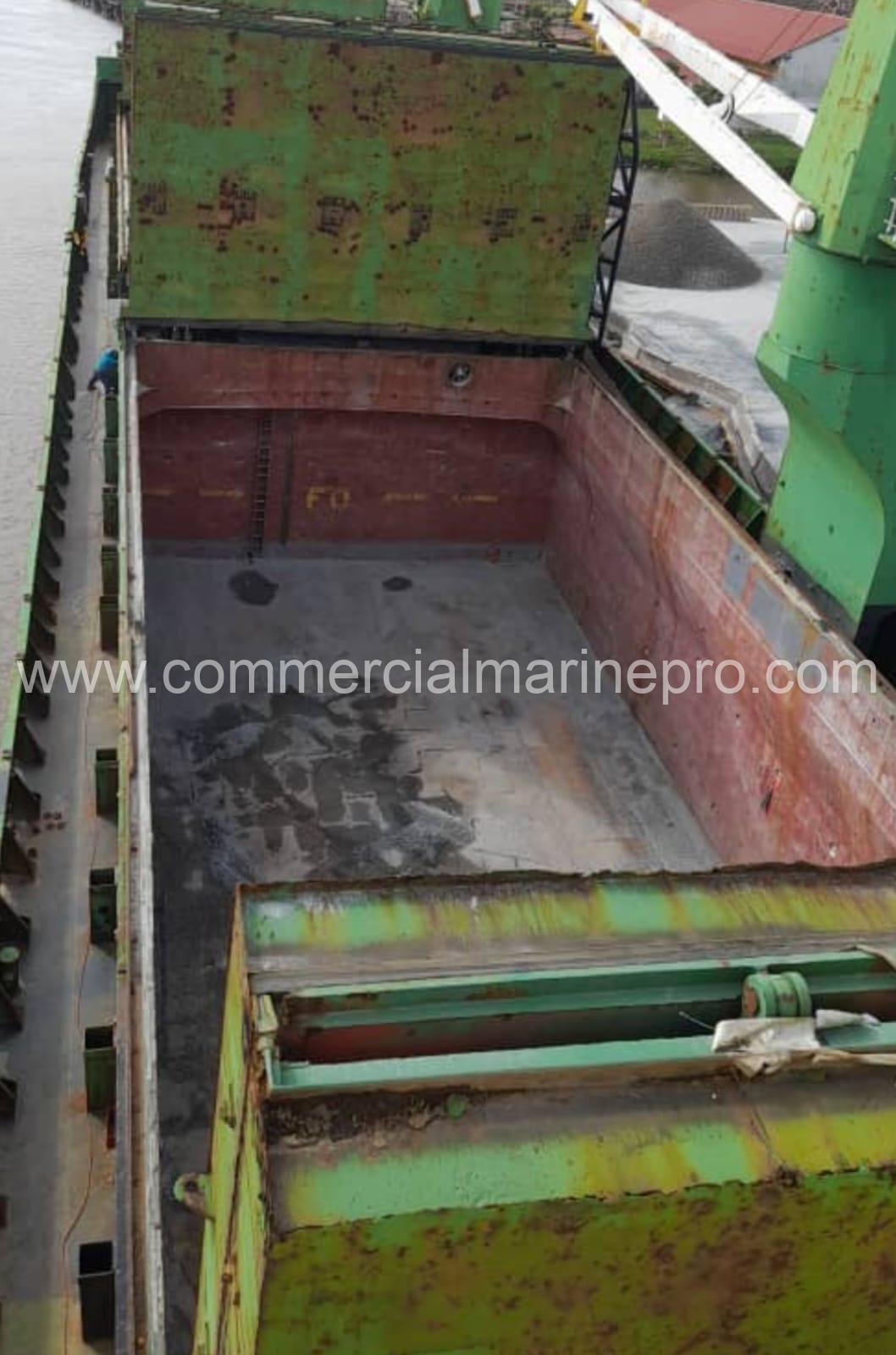 5,500T Cargo Vessel with 2 Cranes 112M