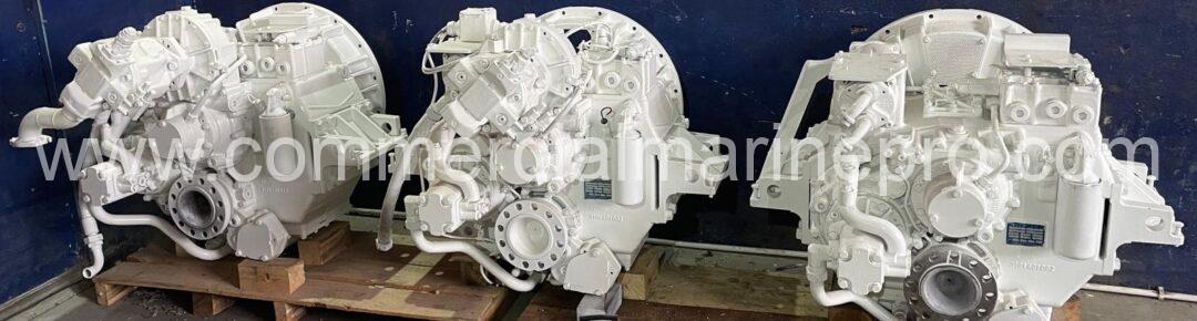 Multiple MTU 16v2000 M93 Marine Propulsion Engines and ZF 3060 Gears