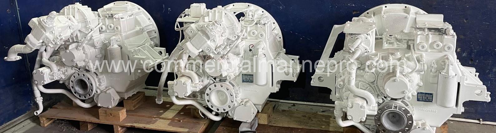 Multiple MTU 16v2000 M93 Marine Propulsion Engines and ZF 3060 Gears