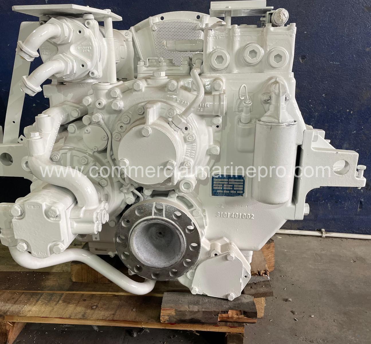 Multiple MTU 16v2000 M93 Marine Propulsion Engines and ZF 3060 Gears