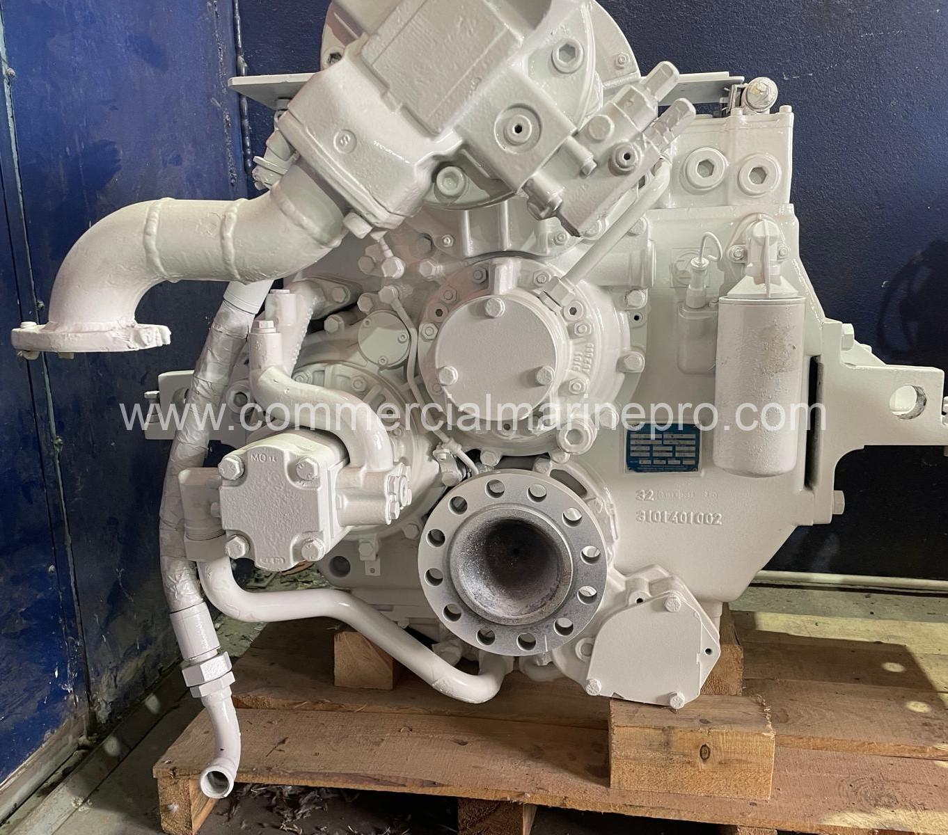 Multiple MTU 16v2000 M93 Marine Propulsion Engines and ZF 3060 Gears