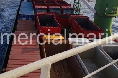 5,500T Cargo Vessel with 2 Cranes 112M