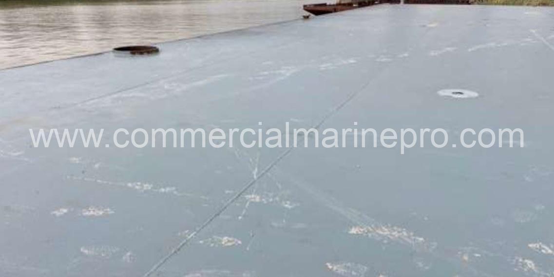 124’ x 48’ Inland Spud Barge