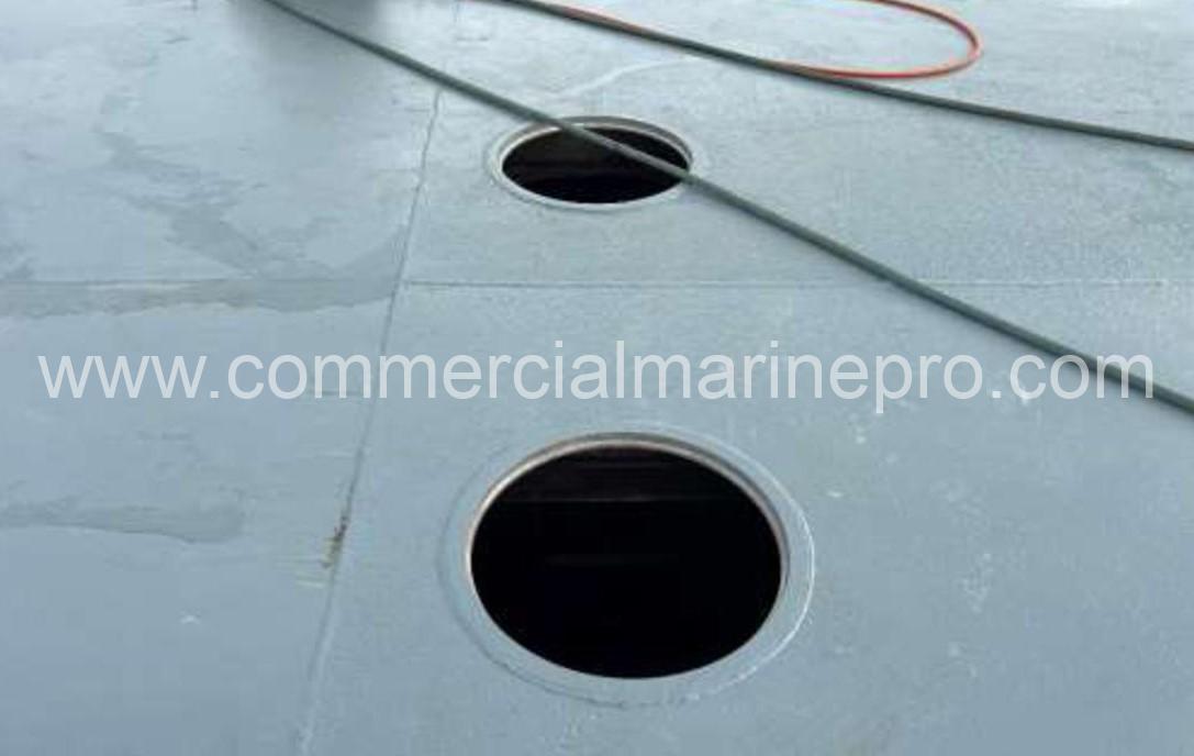 124’ x 48’ Inland Spud Barge