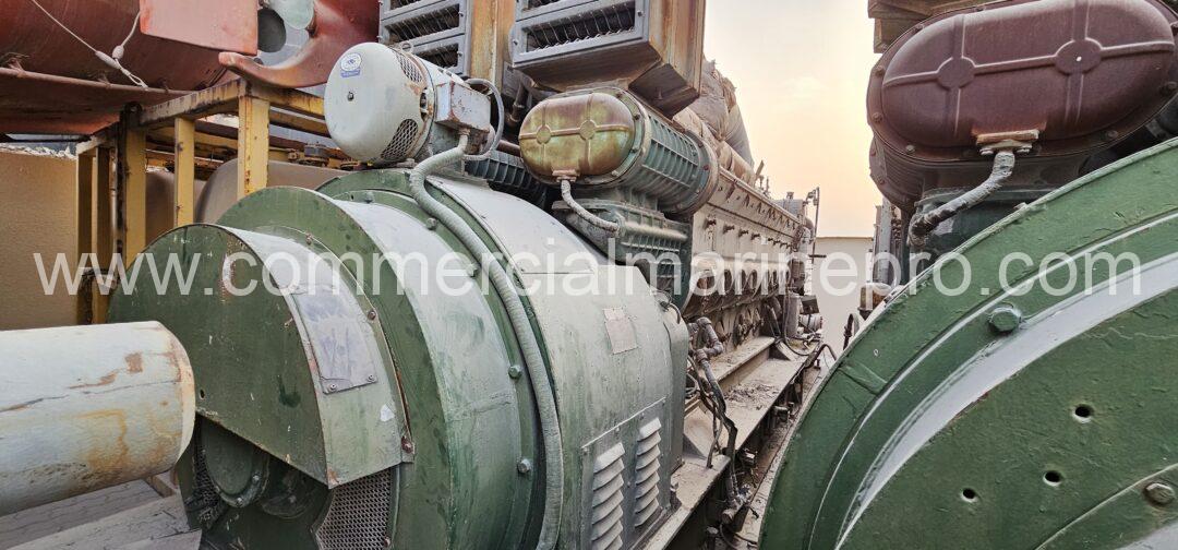 (2) EMD 12-645-E8 Gen Sets