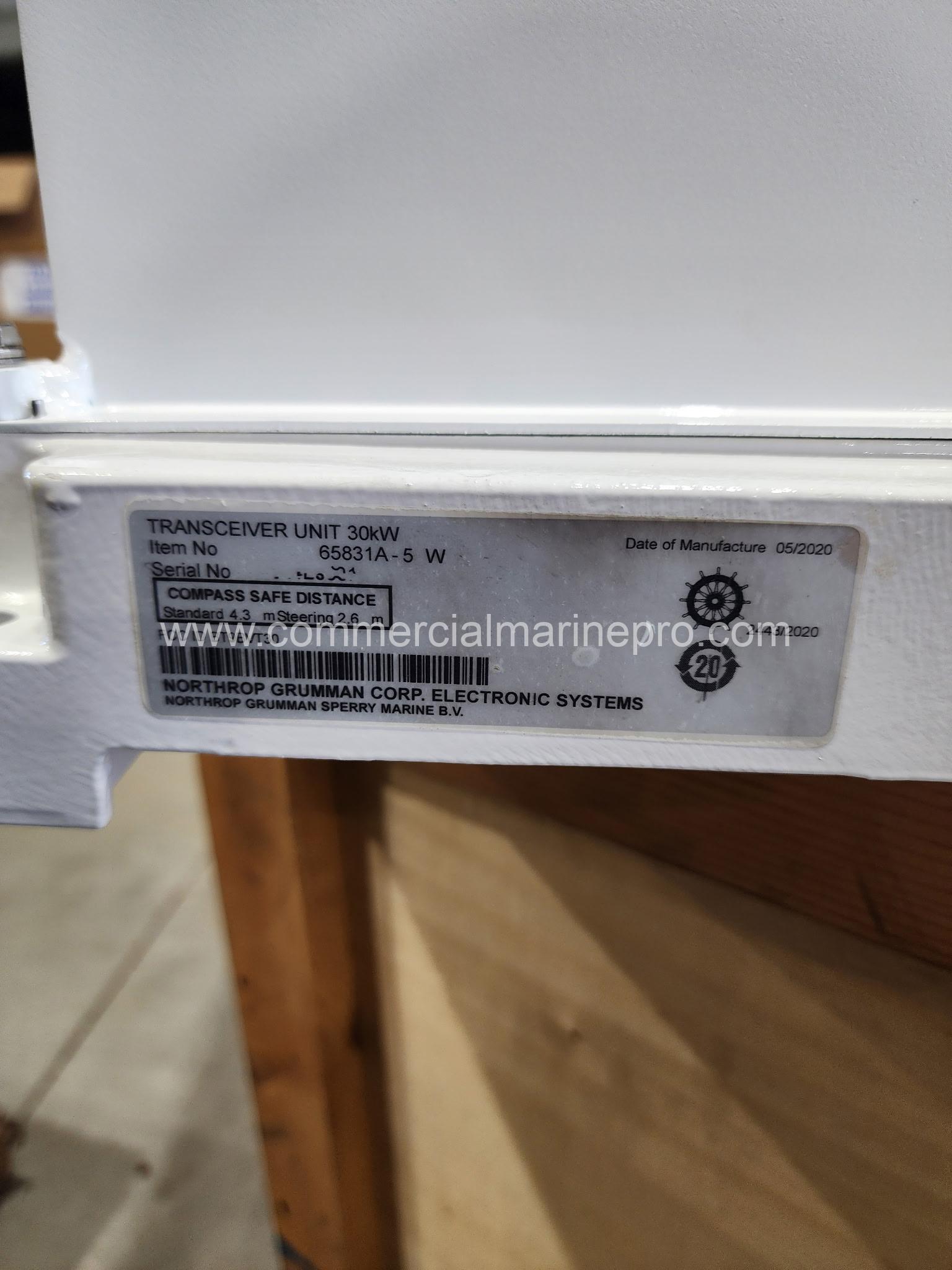 Northrop Gruman/Sperry Marine 30kw Bulkhead Transceiver - Image 5