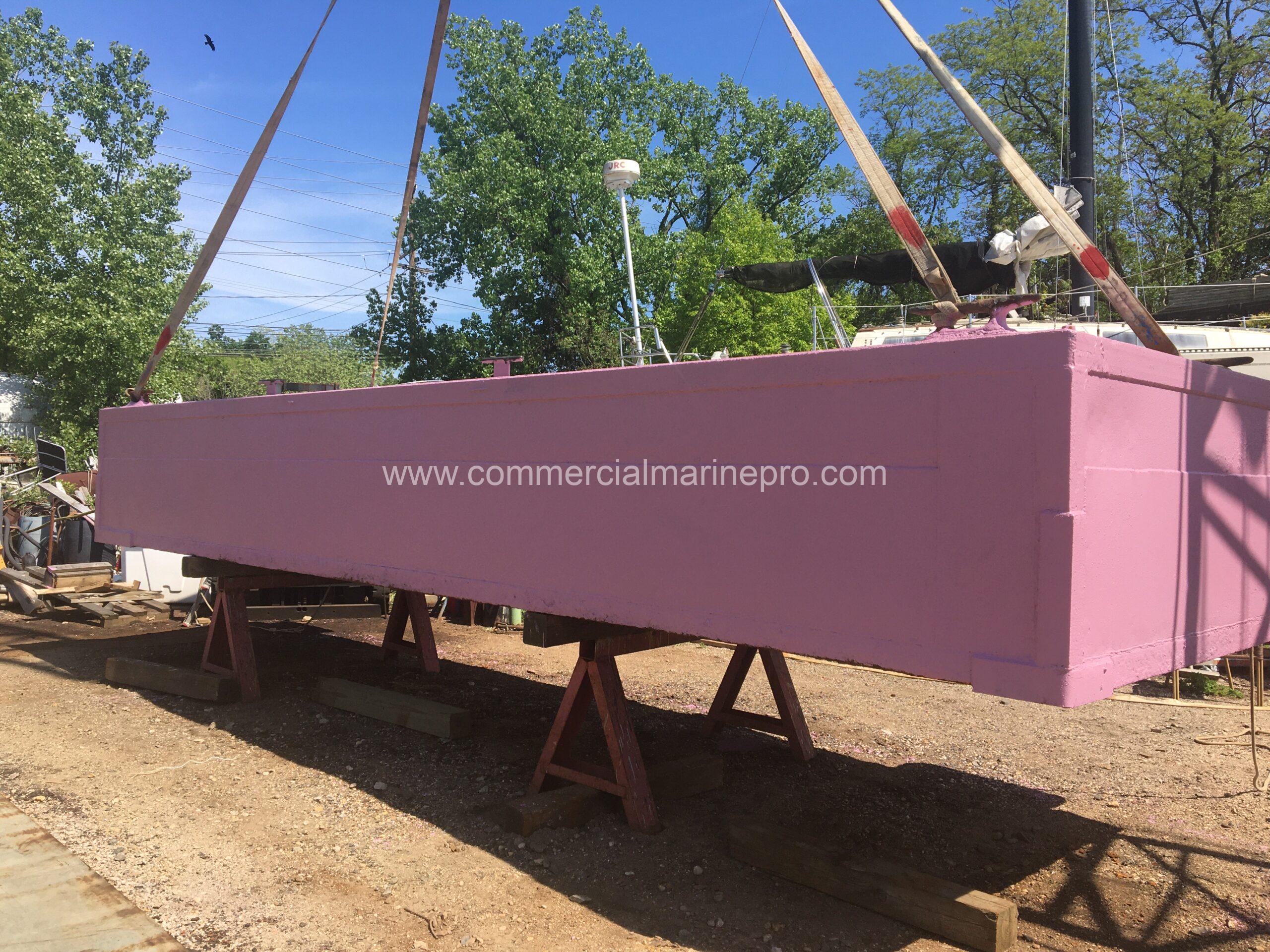 Pink Flexi Float Sectional Barge