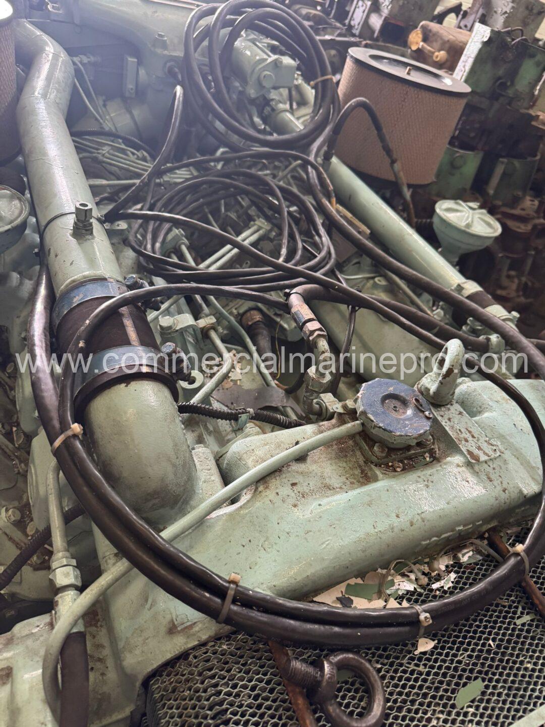 (2) MTU 12V183 Diesel Engines
