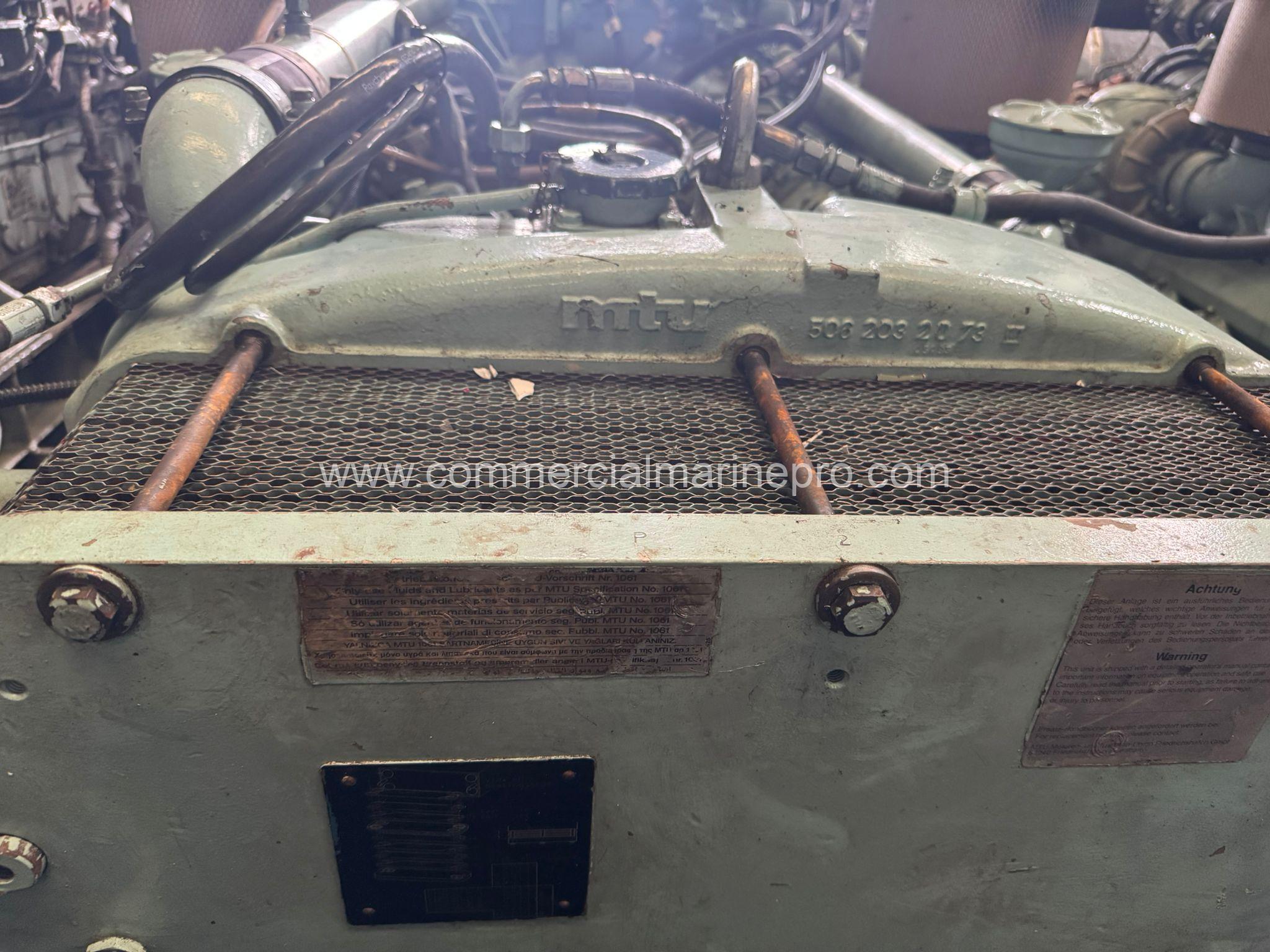 (2) MTU 12V183 TE93 Diesel Engines - Image 6