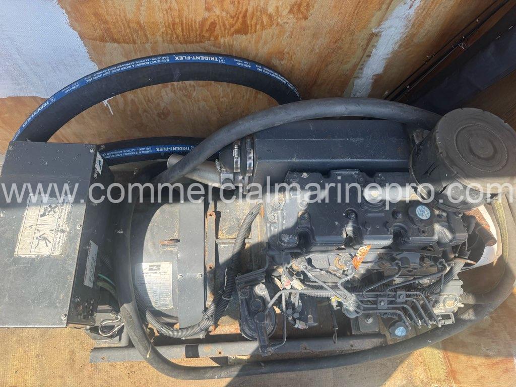Single Northern Lights 844 Marine Generator 20KW Surplus