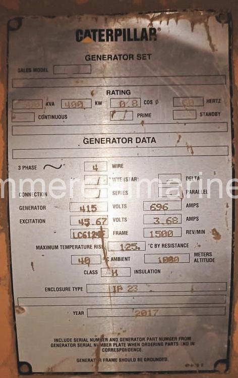 (2) Caterpillar C15 Diesel Generators - Image 4