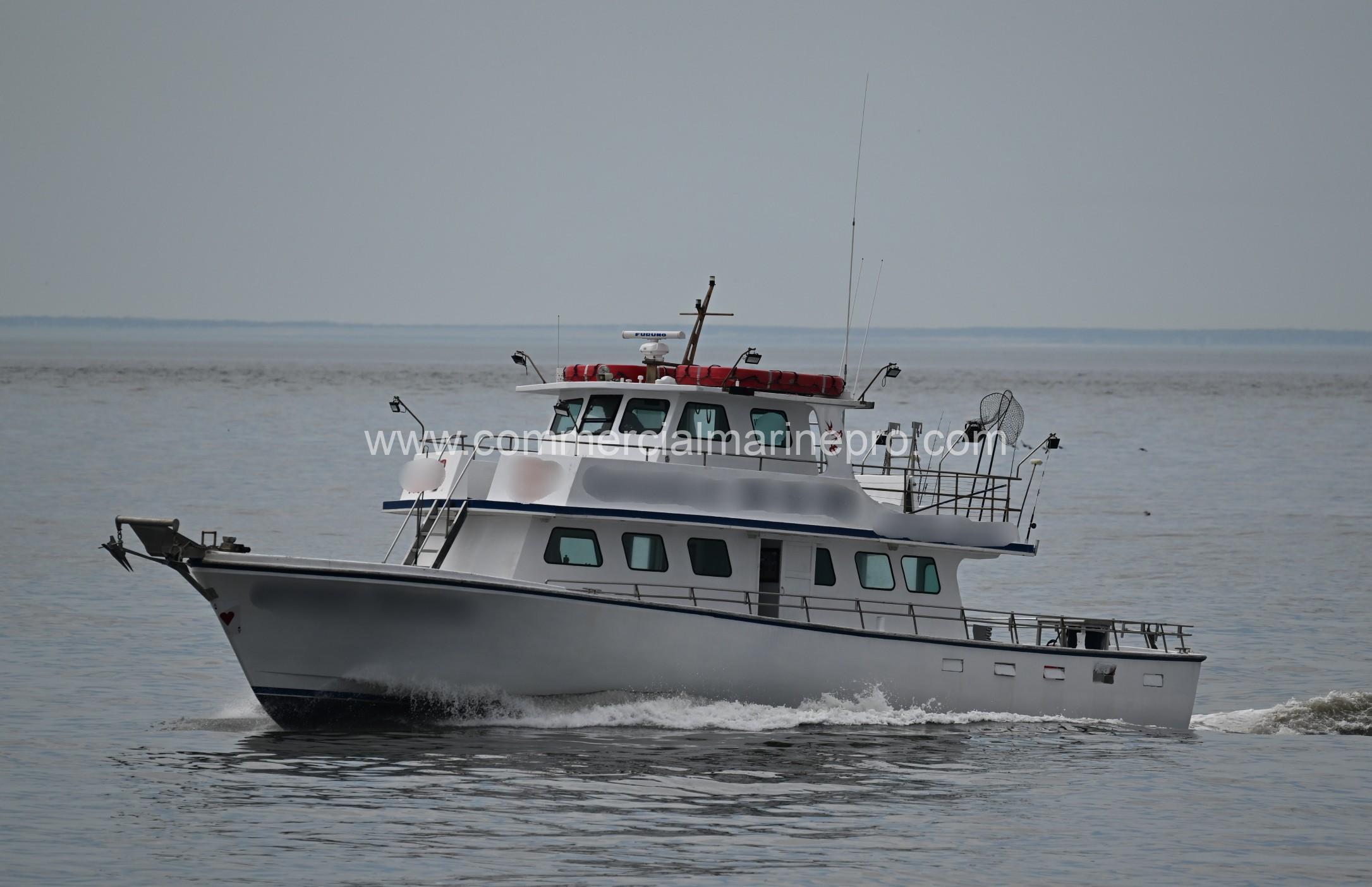 65' Custom Fiberglass Boat