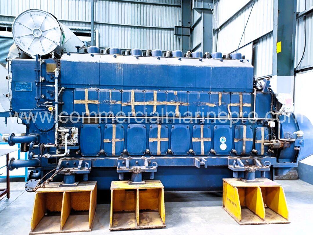 (2) Hyundai Himsen 8H25/33P Marine Propulsion Engines - Image 3