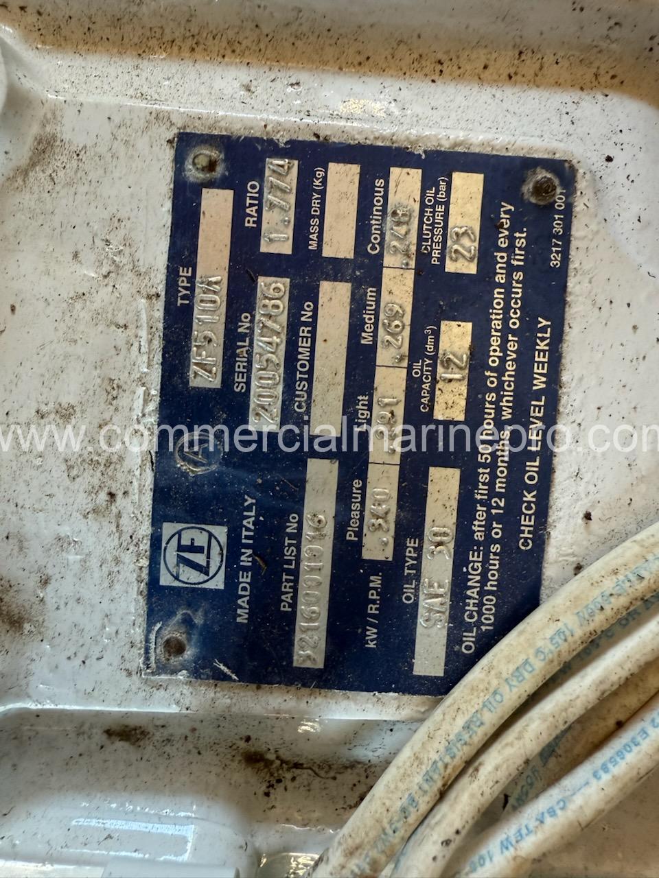 Pair CAT C12.9 Marine Propulsion Engines - Image 6